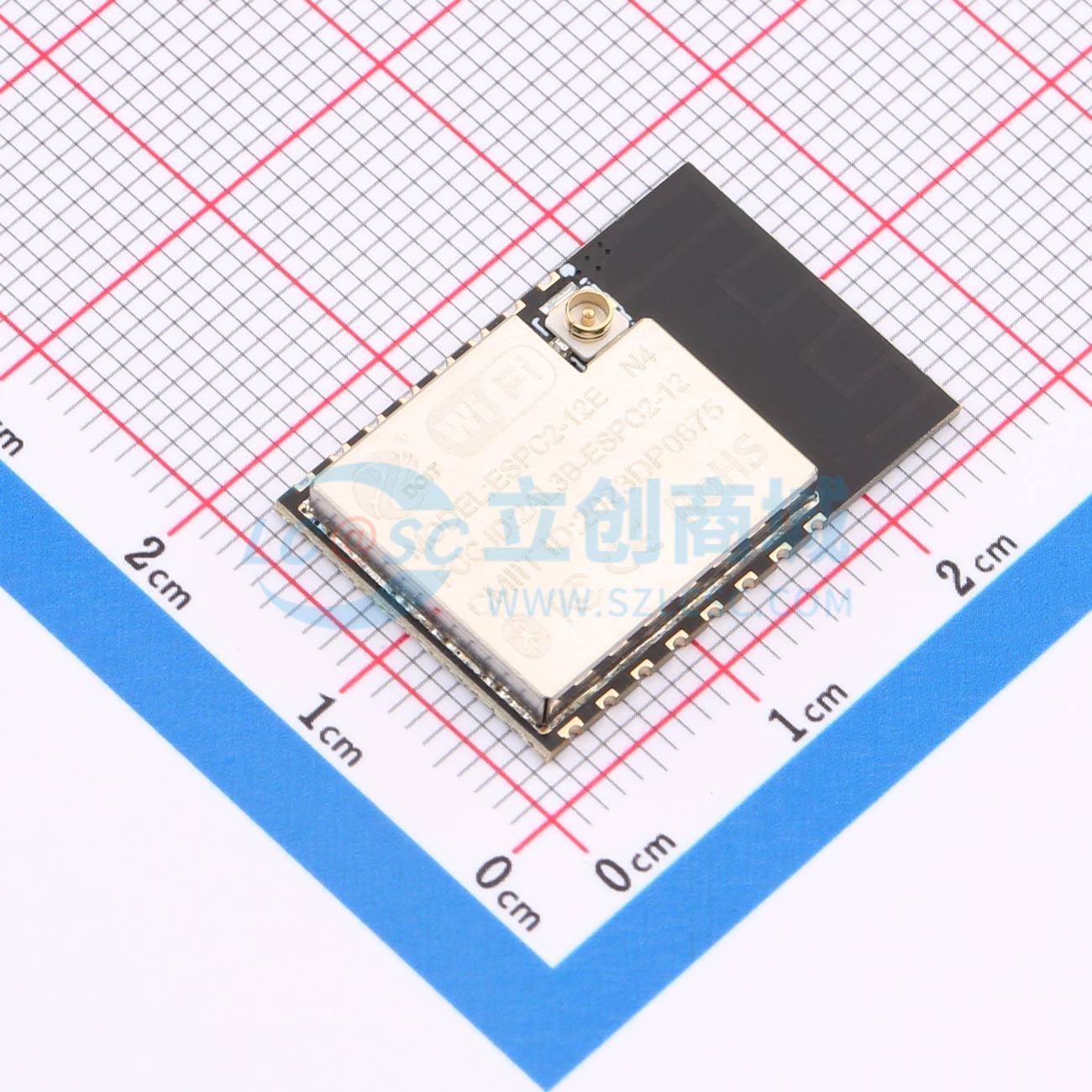 Esp32 Uart Module - 9 قطع ESPC2-12E-N4 SMD 24x16mm ESP32-C2