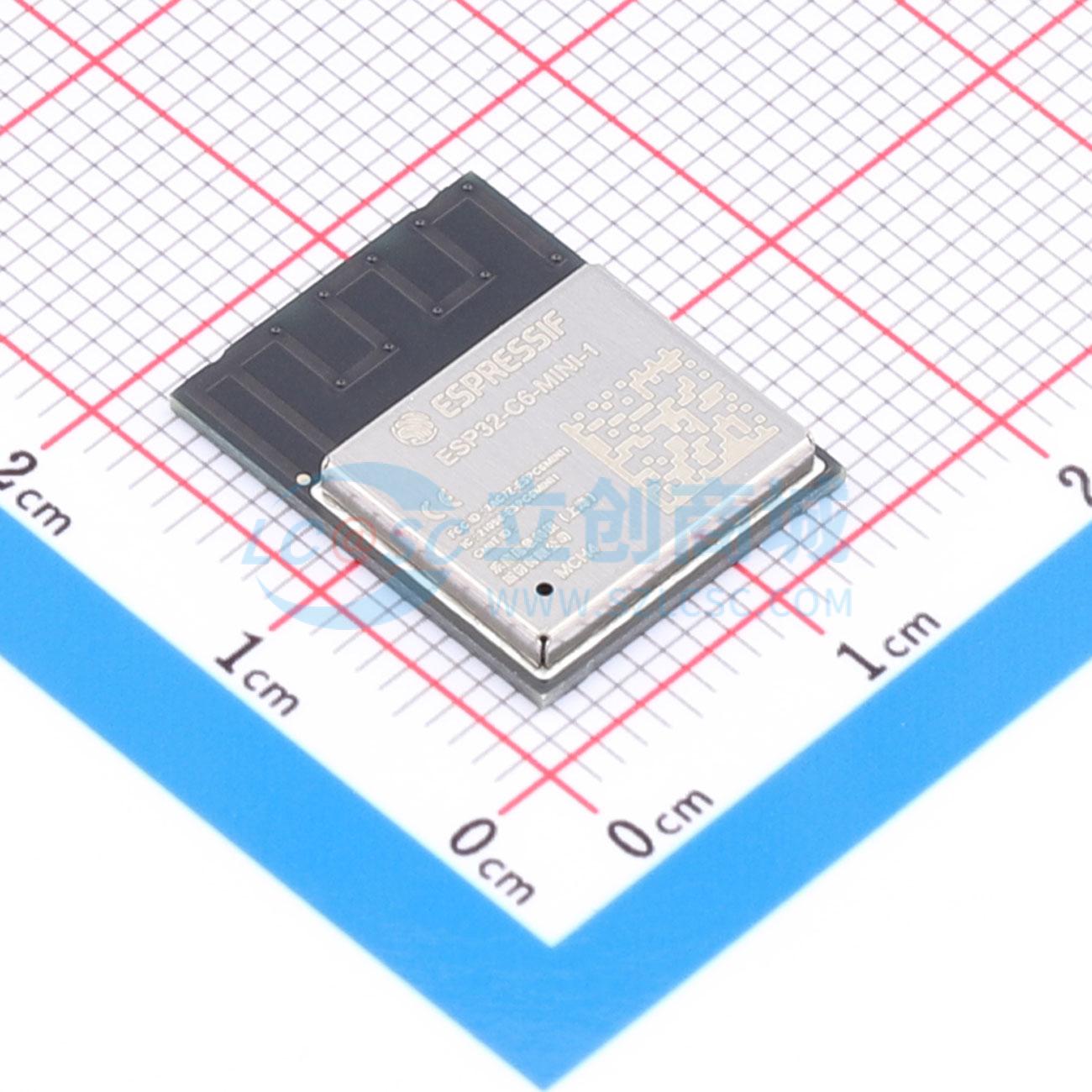 Esp32 C6 - 3 قطع ESP32-C6-MINI-1-H4 SMD 16.6x13.2mm وحدة