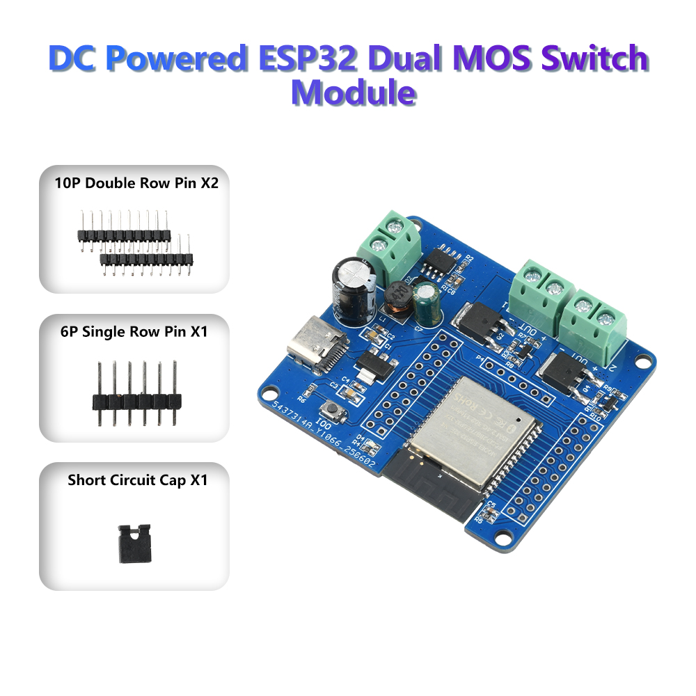 وحدة تبديل MOS ثنائية/رباعية ا - مراجعة Esp32 Uart Module وسعره