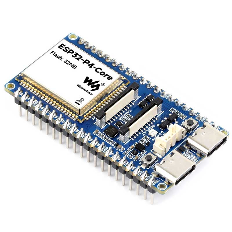 لوحة ESP32-P4-Core مع ذاكرة PS - مراجعة Esp32 P4 وسعره