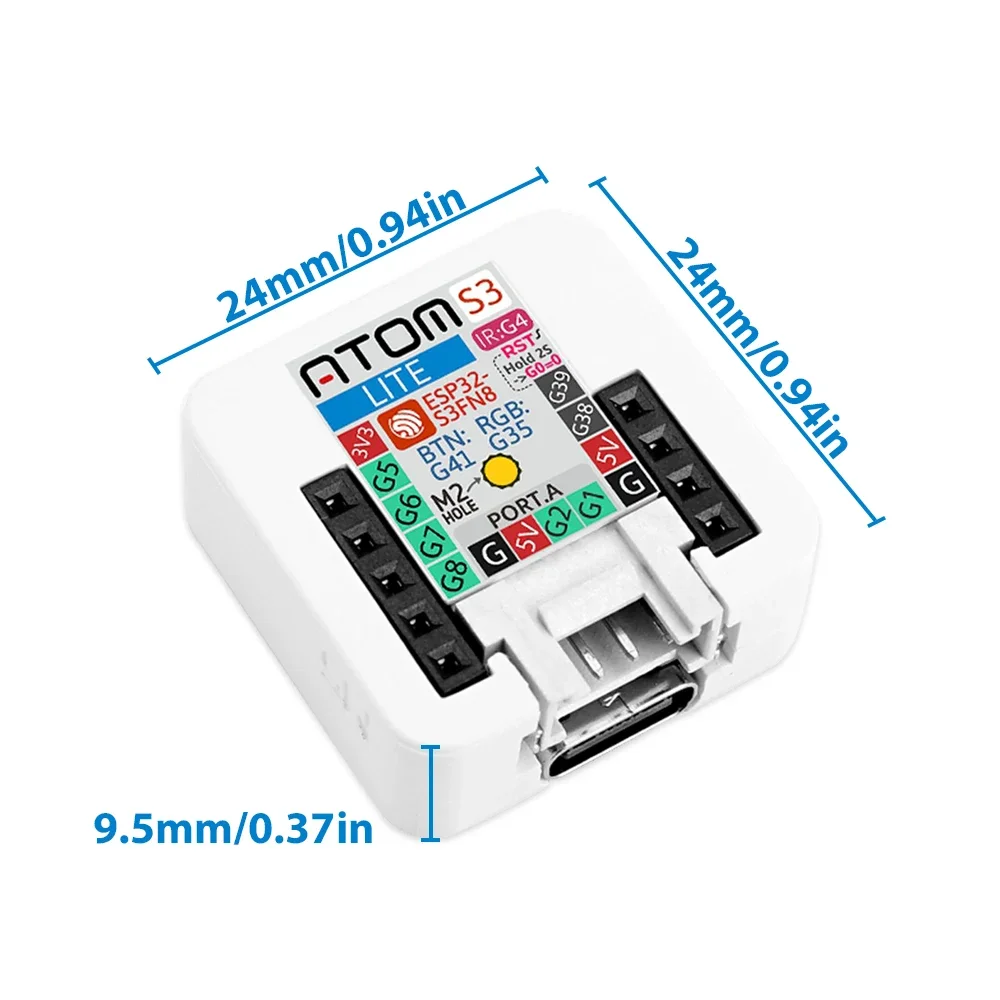 لوحة تطوير M5Stack AtomS3-Lite - مراجعة Espressif Esp32 وسعره