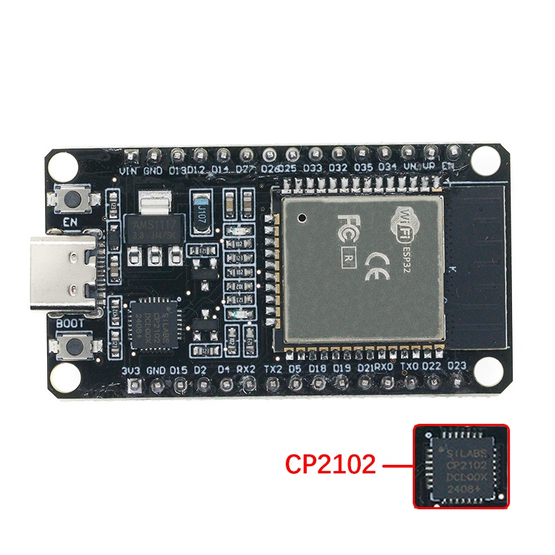 لوحة تطوير ESP32S esp32 DEVKIT - مراجعة Esp32 وسعره