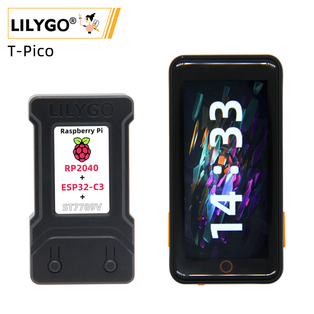 LILYGO® T-PicoC3 وحدة عرض بشاش - مراجعة Esp32 C6 وسعره