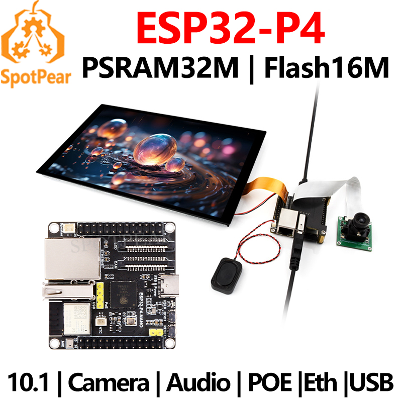 ESP32-P4-NANO مجلس التنمية RIS - مراجعة Esp32 P4 وسعره