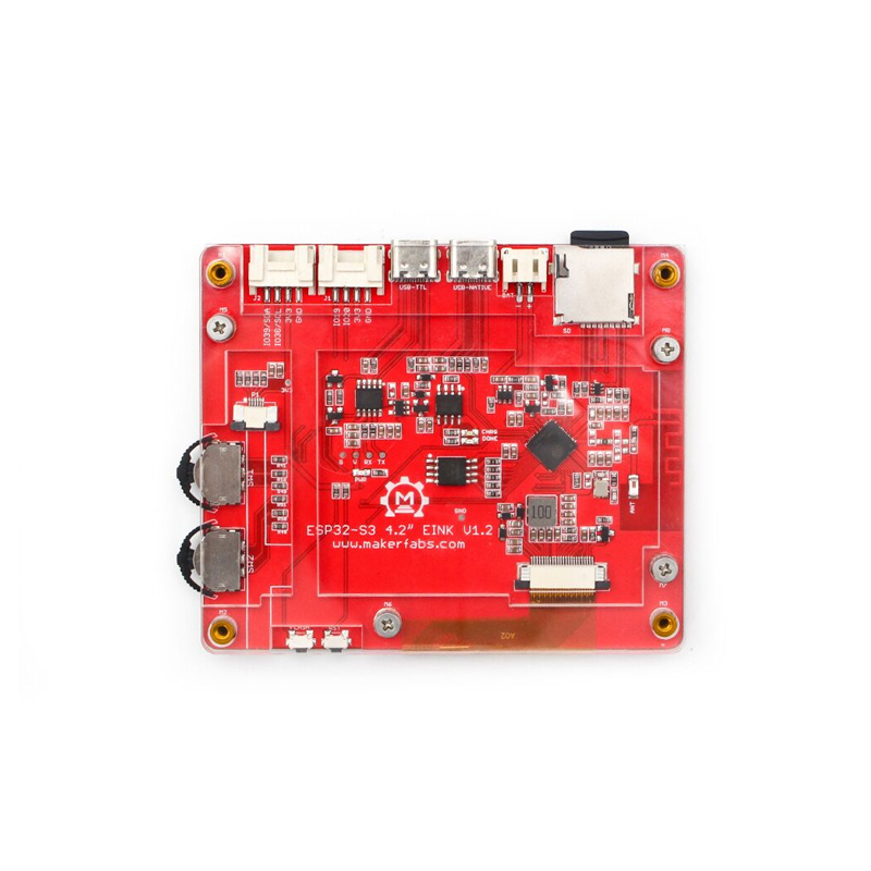 شاشة MAEK042 ESP32-S3 مقاس 4.2 - مراجعة Esp32 وسعره