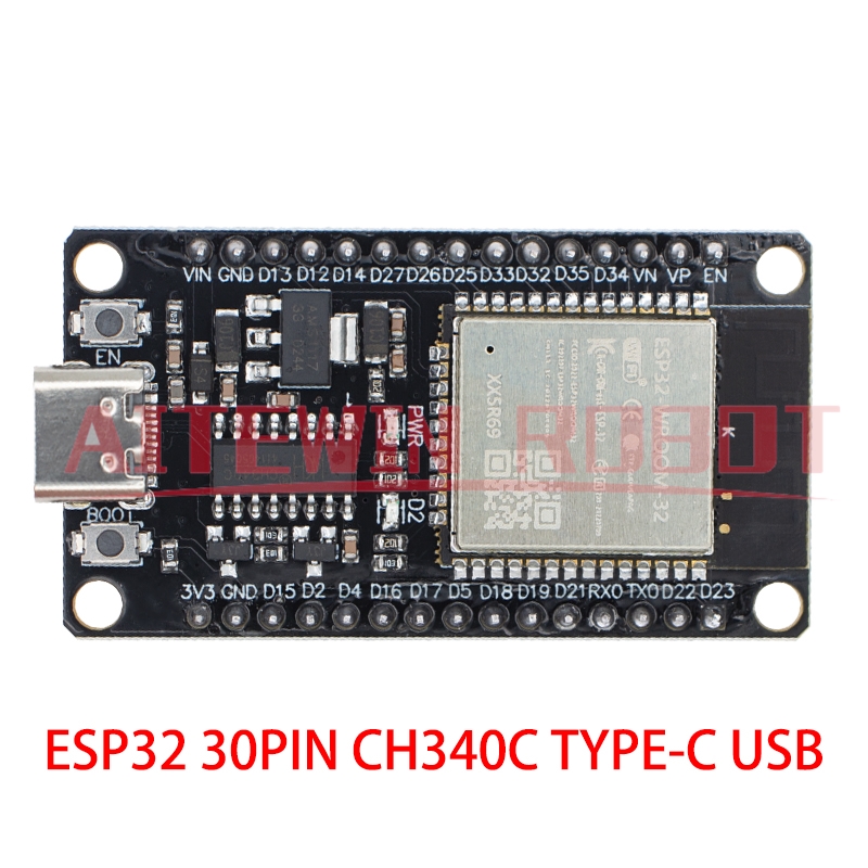 لوحة تطوير ESP32 30PIN Type-C/ - مراجعة Esp32 Devkit وسعره