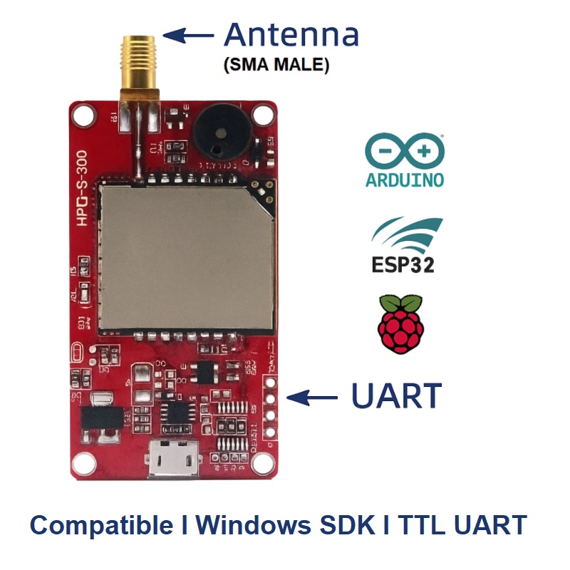 وحدة قارئ R300 UHF RFID لـ ESP - مراجعة Esp32 Uart Module وسعره