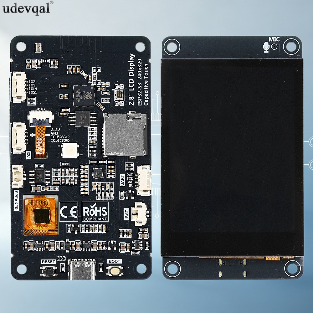 لوحة تطوير ESP32 S3 مقاس 2.8 ب - مراجعة Esp32 Uart Module وسعره