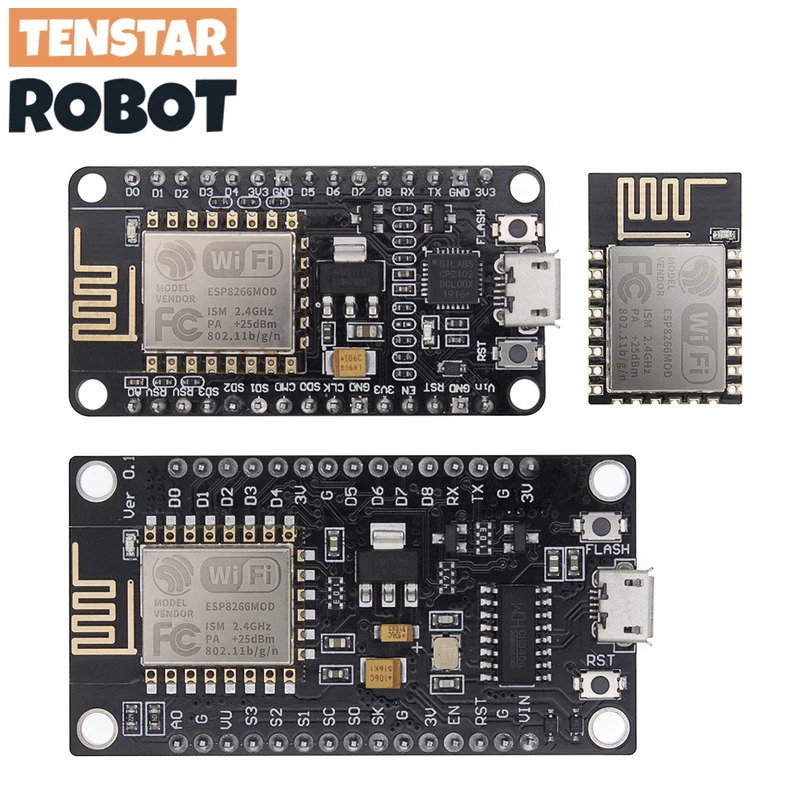 وحدة لاسلكية CH340 CP2102 Node - مراجعة Esp8266 Nodemcu وسعره