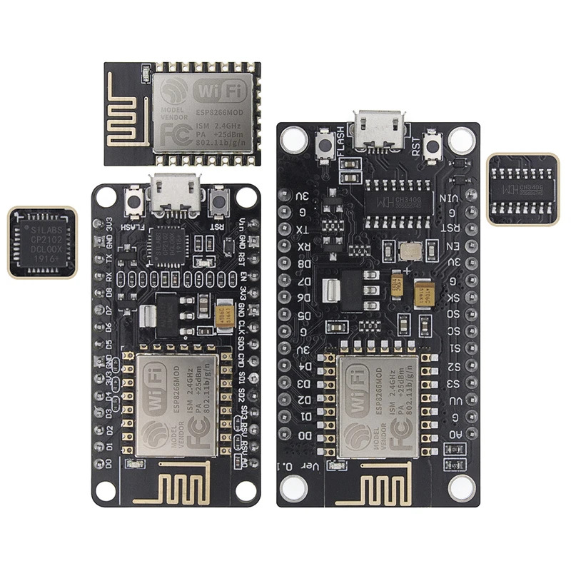 وحدة لاسلكية CH340 CP2102 Node - مراجعة Esp8266 Nodemcu وسعره