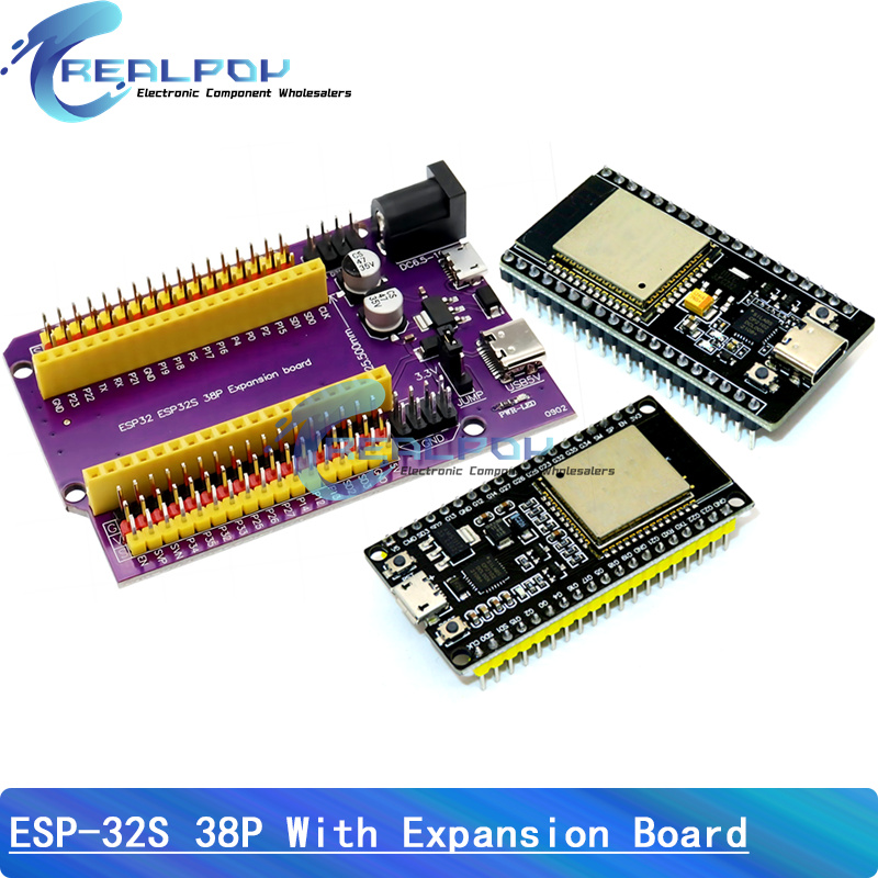 ESPWROOM32 مجلس التنمية TYPE-C - مراجعة Esp32 Devkit وسعره