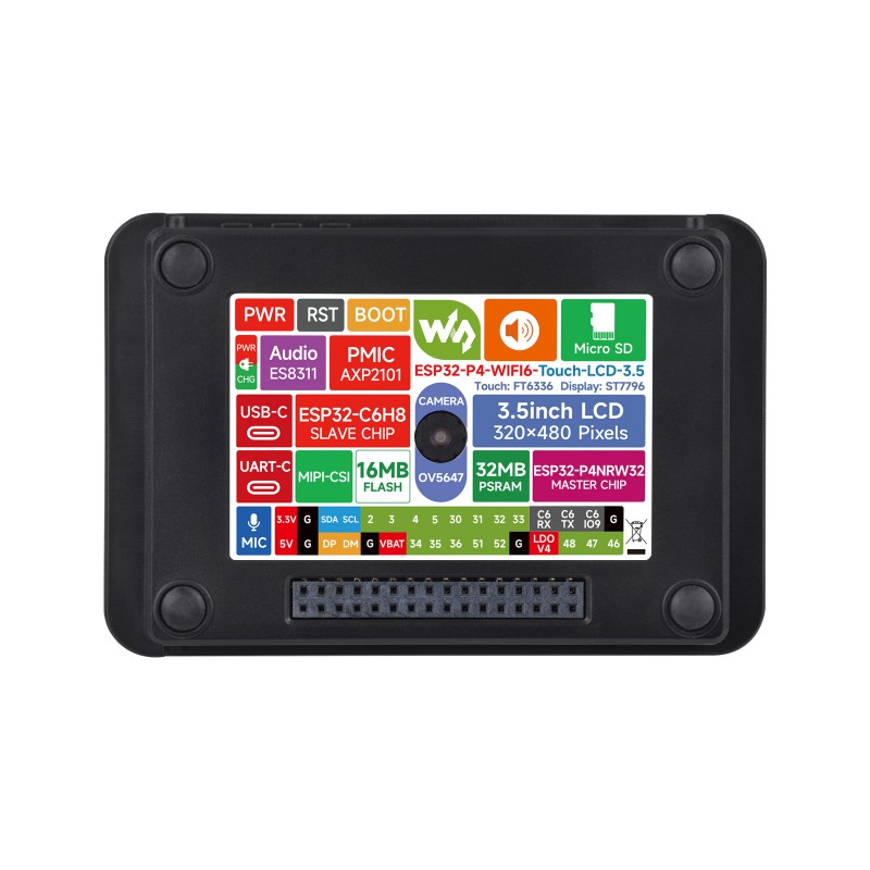 لوحة Waveshare ESP32-P4 Wi-Fi  - مراجعة Esp32 P4 وسعره