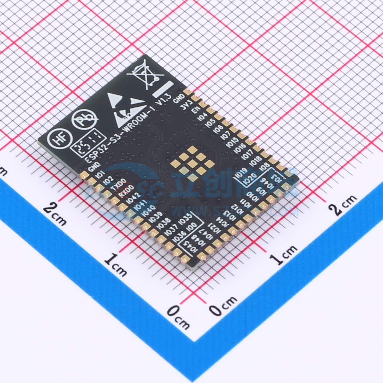 3 قطع من وحدات ESP32-S3-WROOM- - مراجعة Esp32 Uart Module وسعره